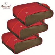 Deals, Discounts & Offers on Accessories - Flat 67% off on Saccus Green & Red Shoes Cover 