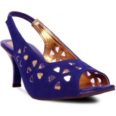 Deals, Discounts & Offers on Foot Wear - Kielz Women Blue Heels