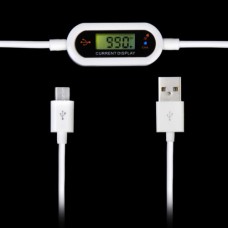 Deals, Discounts & Offers on Mobile Accessories - Micro USB Data Charging Cable LCD Current Display