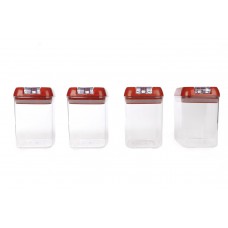 Deals, Discounts & Offers on Accessories - Cutting EDGE Flip Lock Premium Storage Canisters small set