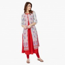 Deals, Discounts & Offers on Women Clothing - MAX Layered Cotton Kurta