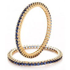 Deals, Discounts & Offers on Women - MGold Beautiful CZ Studded Gold Plated Bangles