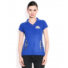 Deals, Discounts & Offers on Women Clothing - IPL Mumbai Indians Official  Johny Collar T-Shirt