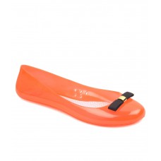 Deals, Discounts & Offers on Foot Wear - Yo Jelo Orange Ballerinas