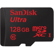Deals, Discounts & Offers on Mobile Accessories - SanDisk Ultra 128 GB MicroSDXC Class 10 80 MB/s Memory Card