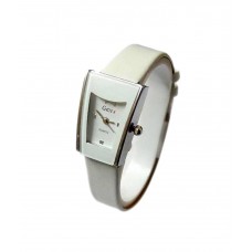 Deals, Discounts & Offers on Accessories - Genx White Leather Designer Dial Women Watch