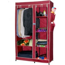 Deals, Discounts & Offers on Furniture - CbeeSo Carbon Steel Collapsible Wardrobe