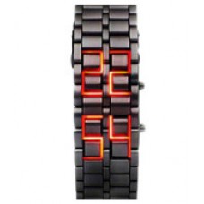 Deals, Discounts & Offers on Baby & Kids - kissu designer smart black steel led watch
