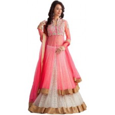 Deals, Discounts & Offers on Women Clothing - V2V Fashion Embroidered Women's Lehenga