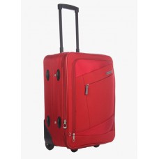 Deals, Discounts & Offers on Accessories - American Tourister Elegance Plus Red Two Wheel Soft Luggage Strolley