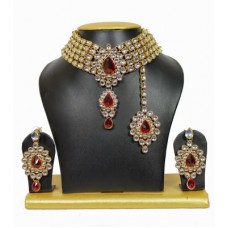 Deals, Discounts & Offers on Earings and Necklace - MoKanc Alloy Jewel 