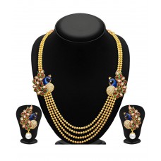Deals, Discounts & Offers on Earings and Necklace - Sukkhi Alloy Gold Plated Kundan Necklace