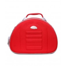 Deals, Discounts & Offers on Accessories - Arshia P.u. Red Medium Size Utility Bag