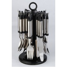 Deals, Discounts & Offers on Home Appliances - Elegante Glory Round Stainless Steel, Plastic Cutlery Set