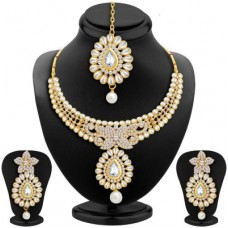 Deals, Discounts & Offers on Earings and Necklace - Sukkhi Alloy Jewel Set
