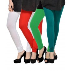 Deals, Discounts & Offers on Women Clothing - Elevate Women Multicoloured Lycra Leggings