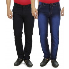 Deals, Discounts & Offers on Men Clothing - Copper Multi Regular Fit Solid Jeans