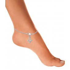 Deals, Discounts & Offers on Women - Taraash Elegant 92.5 Silver Anklets