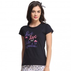 Deals, Discounts & Offers on Women Clothing - TRENDY GRAPHIC T-SHIRT IN COTTON