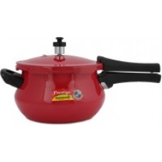 Deals, Discounts & Offers on Cookware - Prestige Deluxe Plus Mini Handi Red 3.3 L Pressure Cooker