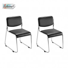 Deals, Discounts & Offers on Furniture - Buy 1 Stackable Visitor Chair Get 1 Free