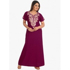 Deals, Discounts & Offers on Women Clothing - Salwar Studio Purple Embellished Gown