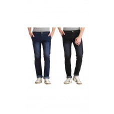 Deals, Discounts & Offers on Men Clothing - Flat 82% oof on LONDON LOOKS JEANS COMBO OF 2