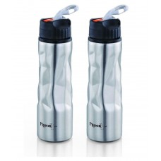 Deals, Discounts & Offers on Home Decor & Festive Needs - Pigeon Designer Stainless Steel Water Bottle