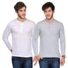 Deals, Discounts & Offers on Men Clothing - Tsx Mens Set Of 2 Cotton T-shirt