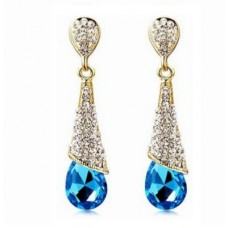 Deals, Discounts & Offers on Earings and Necklace - University Trendz Univ _E066 Crystal Alloy Dangle Earring
