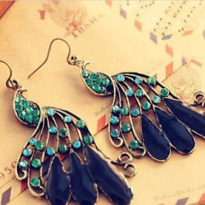 Deals, Discounts & Offers on Earings and Necklace - New fashion national wind peacock 1 pair earrings