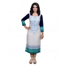 Deals, Discounts & Offers on Women Clothing - Indistar Women Cotton Printed Unstitched Kurti Fabric