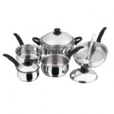 Deals, Discounts & Offers on Home & Kitchen - Kitchen Essentials 9 Pcs Cookware Induction based