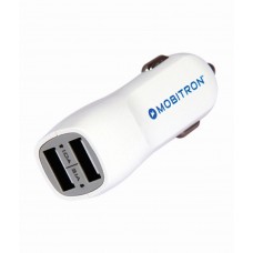 Deals, Discounts & Offers on Car & Bike Accessories - Mobitron Car Charger CC110-Charge Two Devices On The Go