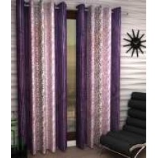 Deals, Discounts & Offers on Home Decor & Festive Needs - Home Sizzler Set of 2 Door Eyelet Curtains