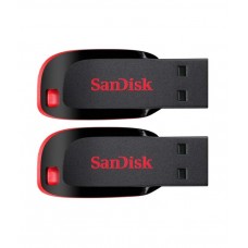 Deals, Discounts & Offers on Computers & Peripherals - Sandisk Cruzer Blade 16gb Pen Drive - Pack Of 2