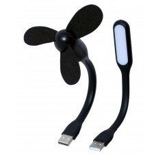 Deals, Discounts & Offers on Computers & Peripherals - EDEE Combo Of Portable USB Fan and USB LED Light