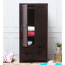 Deals, Discounts & Offers on Furniture - Tulsa Wardrobe in Passion Mahagony Finish