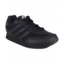 Deals, Discounts & Offers on Foot Wear - Adidas Black Fabric School Shoes For Kids
