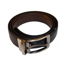 Deals, Discounts & Offers on Men - Kesari Black non Leather Textured Formal Belt