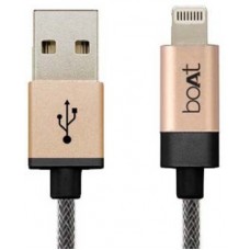 Deals, Discounts & Offers on Mobile Accessories - boAt LTG-Gold 500-1 Lightning Cable