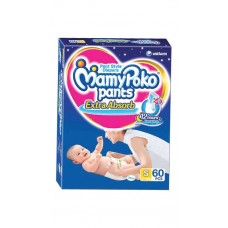 Deals, Discounts & Offers on Baby Care - Mamy Poko Extra Absorb Pants Diaper S - 60 Pcs