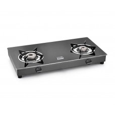 Deals, Discounts & Offers on Home Appliances - Cookplus 2 Burner Gas Stove Crystal Black-2 Gt Lava