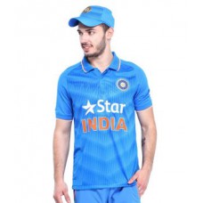 Deals, Discounts & Offers on Men Clothing - Victory Team India T20 Cricket Jersey T Shirt