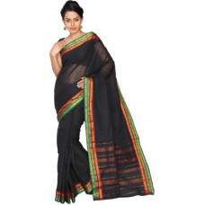 Deals, Discounts & Offers on Women Clothing - Pavechas Solid Mangalagiri Cotton Sari