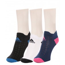 Deals, Discounts & Offers on Accessories - Adidas Women's Flat Knit Lowcut Socks - 3 pair