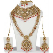 Deals, Discounts & Offers on Earings and Necklace - Muchmore Alloy Jewel Set offer