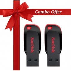 Deals, Discounts & Offers on Computers & Peripherals - Sandisk 16gb Pendrive Combo of 2pcs