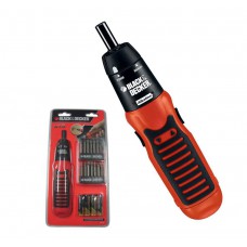 Deals, Discounts & Offers on Accessories - Black&Decker A7073 6v Cordless Screw Driver with 14 bits