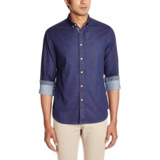 Deals, Discounts & Offers on Men Clothing - Flat 50% off on Blue Saint Men Casual Shirt